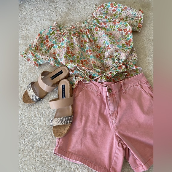 C & C California Pants - C & C California size 8 shorts.  Faded pink